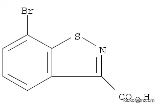 Molecular Structure of 1206606-42-9 (7-BroMobenzo[d]isothiazole-3-carboxylic acid)